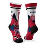 Liberty Flames Socks Custom Arrow Blocks Red Best Selling