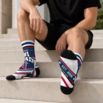 los-angeles-angels-socks-custom-pinstripe-chevron-blue-white-best-selling.webp