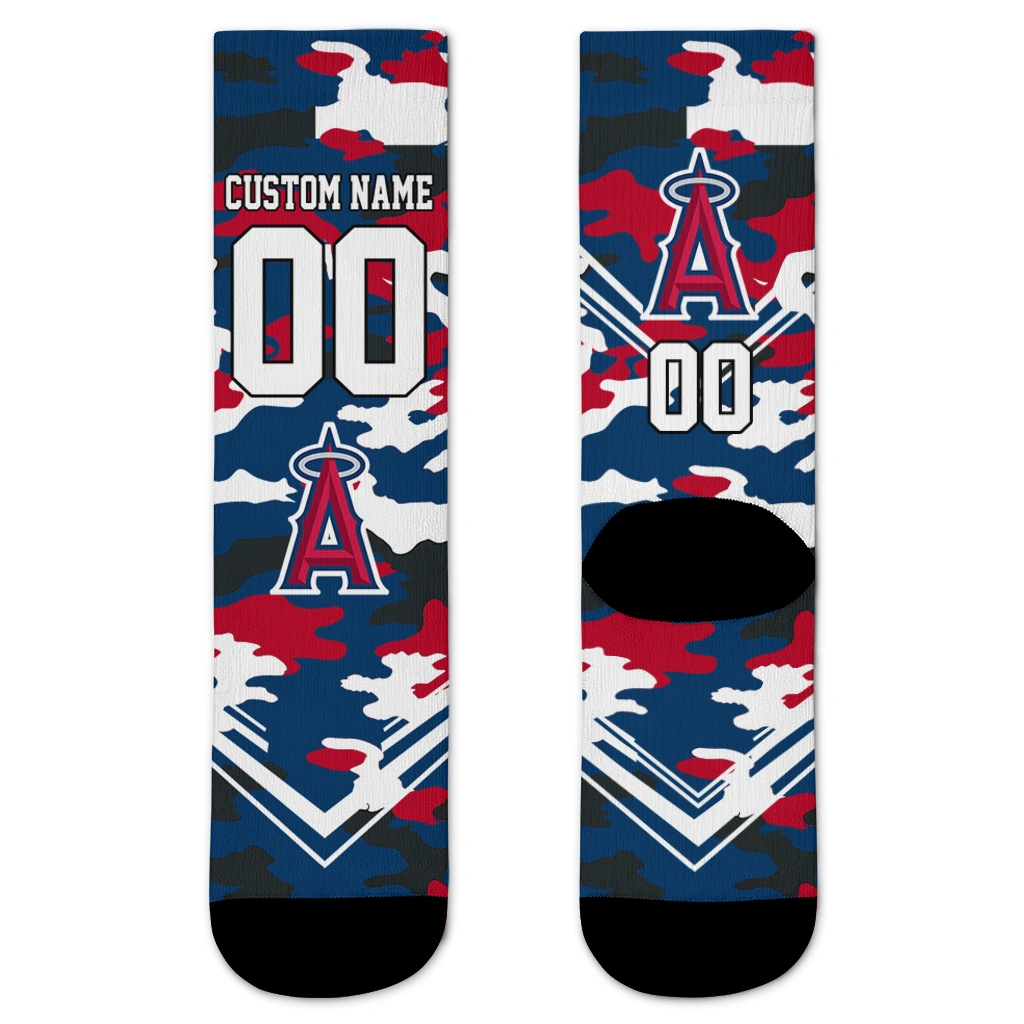los-angeles-angels-socks-customized-woodland-camo-blue-best-selling.webp los angeles angels socks customized woodland camo blue best selling