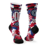 Los Angeles Clippers Socks Custom Woodland Camo Red Best Selling