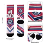 los-angeles-clippers-socks-personalized-pinstripe-chevron-red-white-best-selling.webp