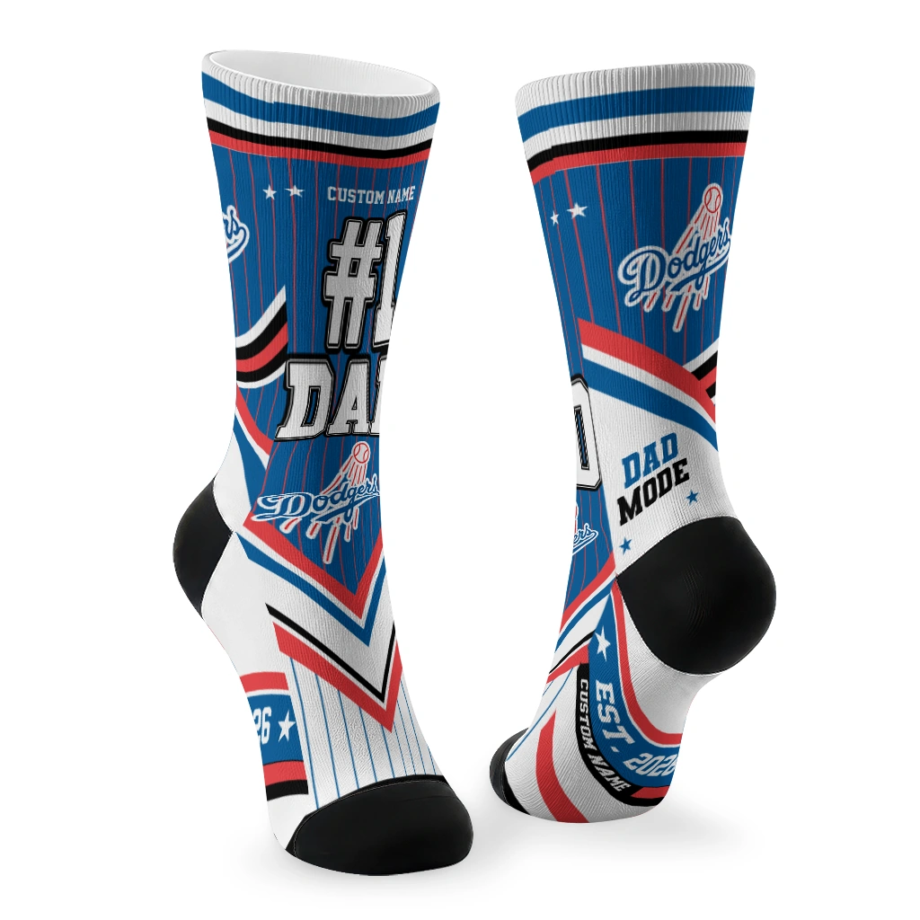 los-angeles-dodgers-socks-customized-pinstripe-chevron-blue-white-fashion-forward.webp
