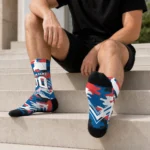 los-angeles-dodgers-socks-personalized-woodland-camo-blue-best-selling.webp