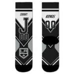 Los Angeles Kings Socks Custom Arrow Blocks Black Best Selling