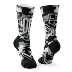 Los Angeles Kings Socks Customized Woodland Camo Black Best Selling