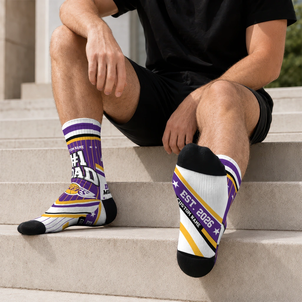 los-angeles-lakers-socks-custom-pinstripe-chevron-purple-white-latest-model.webp