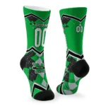 Marshall Thundering Herd Socks Customized Argyle Pattern Green Best Selling