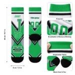 Marshall Thundering Herd Socks Customized Arrow Blocks Green Best Selling