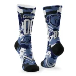 Memphis Grizzlies Socks Personalized Woodland Camo Blue Best Selling