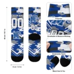 Memphis Tigers Socks Customized Woodland Camo Blue Best Selling