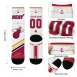 miami-heat-socks-customized-nautical-icons-red-white-best-selling.webp