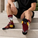 Minnesota Golden Gophers Socks Personalized Arrow Blocks Maroon Best Selling