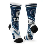 minnesota-timberwolves-socks-customized-pinstripe-chevron-midnight-blue-white-best-selling.webp