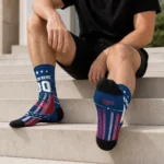 Minnesota Twins Socks Custom Star Stripes Navy White Best Selling
