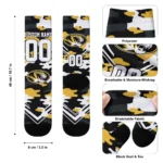 Missouri Tigers Socks Custom Woodland Camo Black Best Selling