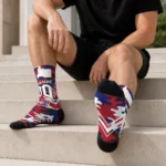 Montreal Canadiens Socks Custom Woodland Camo Red Best Selling