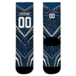 Nevada Wolf Pack Socks Customized Leopard Print Blue Black Best Selling
