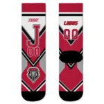 New Mexico Lobos Socks Custom Arrow Blocks Red Best Selling