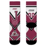 New Mexico State Aggies Socks Custom Arrow Blocks Crimson Best Selling