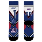 New York Giants Socks Personalized Arrow Blocks Blue Best Selling
