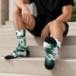 New York Jets Socks Customized Woodland Camo Green Best Selling