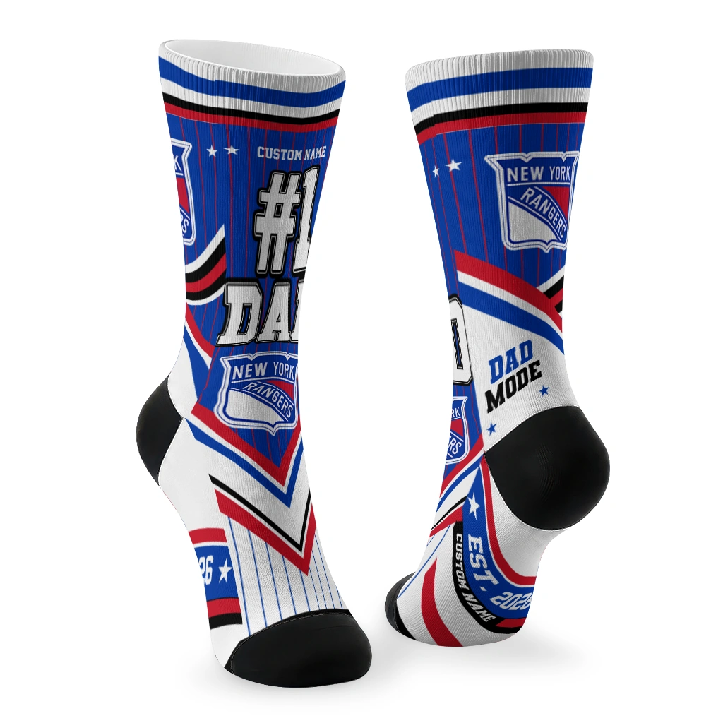 new-york-rangers-socks-custom-pinstripe-chevron-blue-white-fashion-forward.webp