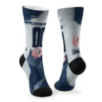 New York Yankees Socks Customized Geometric Tech Navy Best Selling