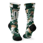 Ohio Bobcats Socks Personalized Woodland Camo Green Best Selling