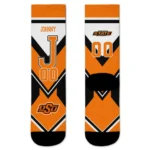 Oklahoma State Cowboys Socks Personalized Arrow Blocks Orange Best Selling