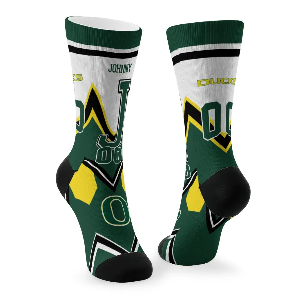 Oregon Ducks Socks Customized Arrow Blocks Green Fashion Forward Oregon Ducks Socks Customized Arrow Blocks Green Fashion Forward