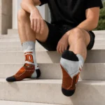 Oregon State Beavers Socks Personalized Geometric Tech Orange Best Selling
