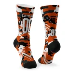 Oregon State Beavers Socks Personalized Woodland Camo Orange Best Selling
