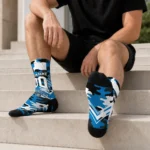 Orlando Magic Socks Custom Woodland Camo Blue Best Selling