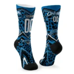 Orlando Magic Socks Personalized Leopard Print Blue Black Best Selling