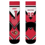 Ottawa Senators Socks Customized Arrow Blocks Red Best Selling