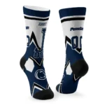 Penn State Nittany Lions Socks Personalized Arrow Blocks Blue Best Selling
