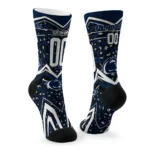 Penn State Nittany Lions Socks Personalized Leopard Print Blue Black Best Selling