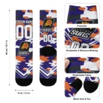 Phoenix Suns Socks Personalized Woodland Camo Purple Best Selling