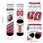 portland-trail-blazers-socks-customized-nautical-icons-red-white-best-selling.webp