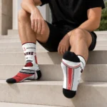 portland-trail-blazers-socks-customized-nautical-icons-red-white-best-selling.webp