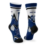 Rice Owls Socks Custom Arrow Blocks Navy Blue Best Selling