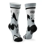San Antonio Spurs Socks Customized Arrow Blocks Silver Best Selling