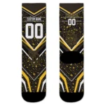 San Diego Padres Socks Customized Leopard Print Brown Black Best Selling