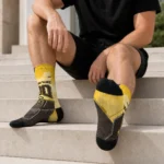 San Diego Padres Socks Personalized Geometric Tech Brown Best Selling