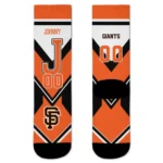 San Francisco Giants Socks Personalized Arrow Blocks Orange Best Selling