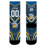San Jose State Spartans Socks Custom Leopard Print Blue Black Best Selling