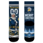 San Jose State Spartans Socks Custom Snowy Scene Blue White Best Selling