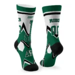 Saskatchewan Roughriders Socks Personalized Arrow Blocks Green Best Selling