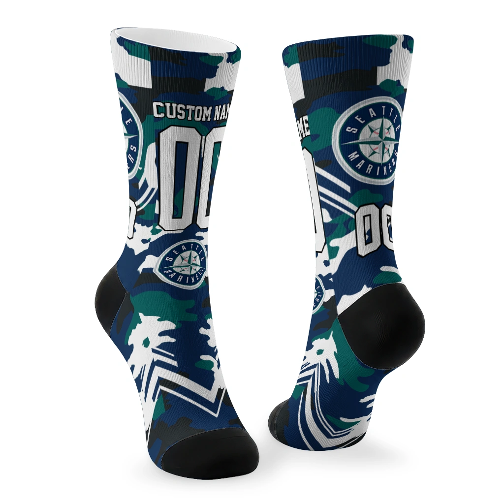 seattle-mariners-socks-customized-woodland-camo-navy-blue-fashion-forward.webp