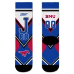 Smu Mustangs Socks Custom Arrow Blocks Blue Best Selling